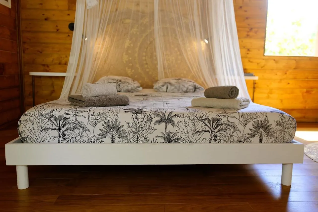 Camping Residence Mapou : Bungalow Cycas - Logement De Charme Avec Piscine Saint-Francois